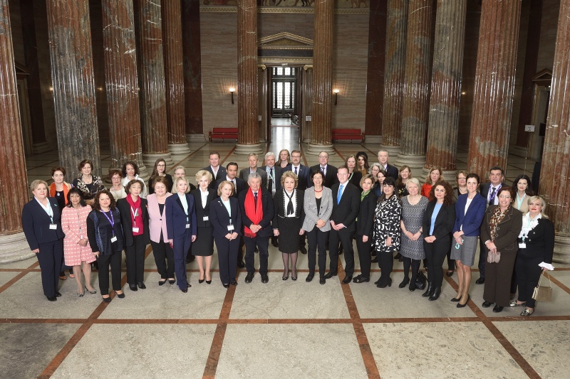 Gruppenfoto der Delegierten