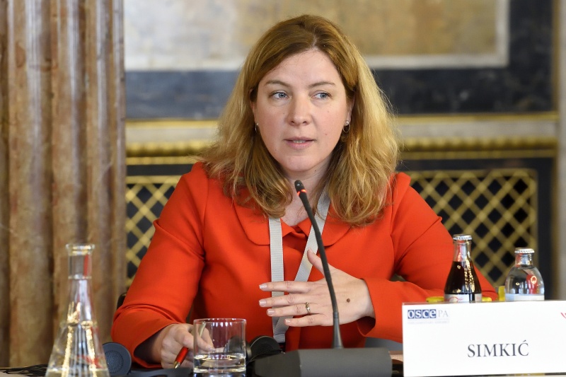 Aleška Simkic, stellvertretende Chief Monitor und tätig in der OSZE-Sonderüberwachungsmission in der Ukraine