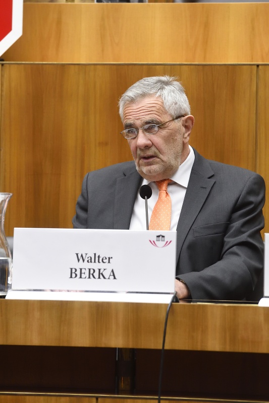 Walter Berka, Universität Salzburg