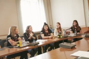 Jugendbotschafterinnen für UN-Kinderrechte der Caritas Vorarlberg