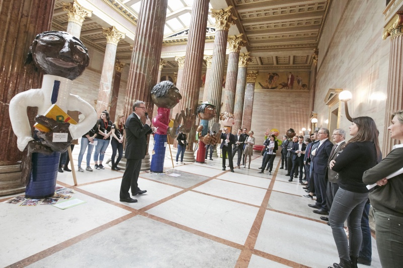 Begrüßung durch den Zweiten Nationalratspräsidenten Karlheinz Kopf (V)