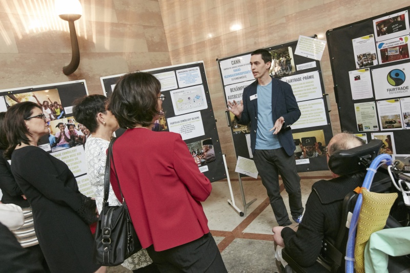 Vortrag von Florian Ablöscher Fairtrade Österreich