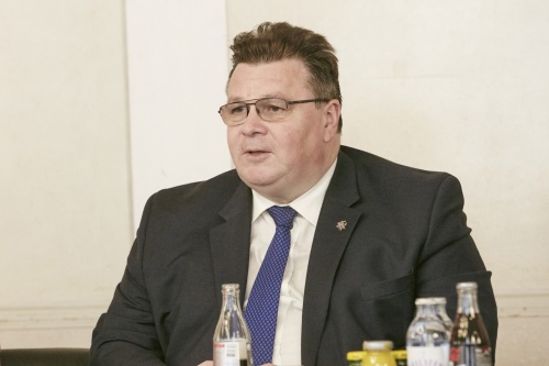 Außenminister der Republik Litauen Linas Antanas Linkevičius