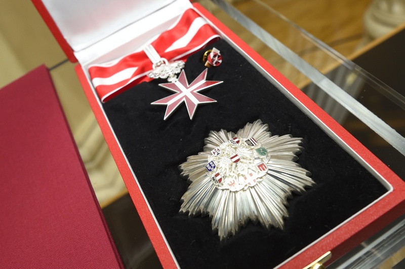 Ehrenzeichen, verliehen an das Mitglied des Antragskomitees Jonathan Greenwald