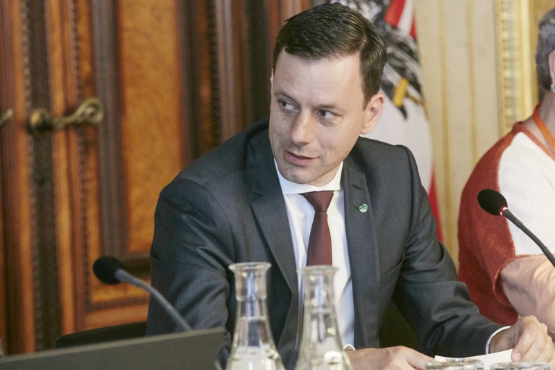 Vizepräsident des Bundesrates Ernst Gödl (V) am Wort