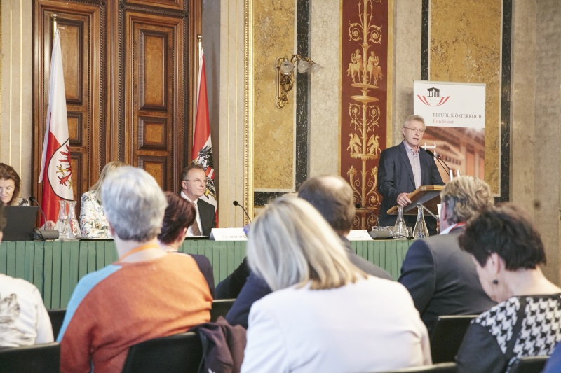 Wortmeldung von Bundesrat Ferdinand Tiefnig (V)