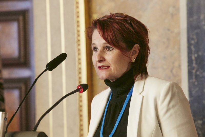 Wortmeldung von Gabriele Jaksch MDT-Austria