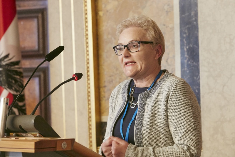 Wortmeldung von Monika Wild Österreichisches Rotes Kreuz