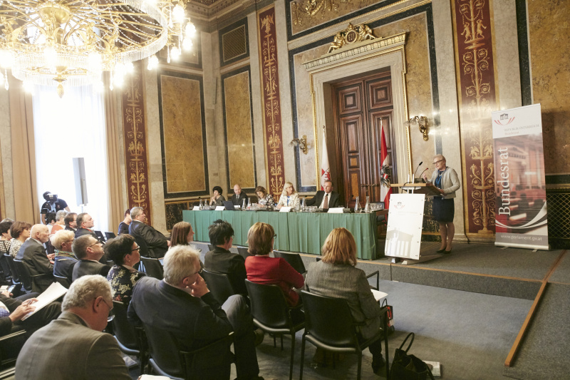 Wortmeldung von Monika Wild Österreichisches Rotes Kreuz