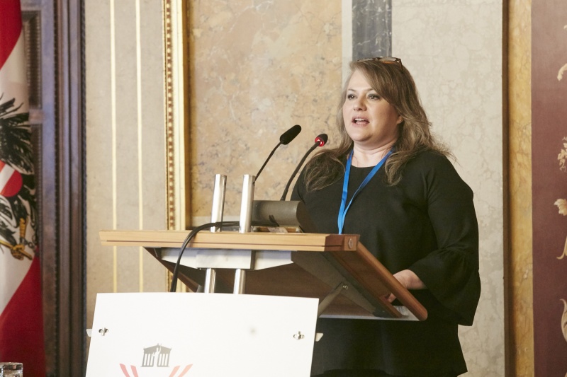 Wortmeldung von Elisabeth Anselm Hilfswerk Österreich