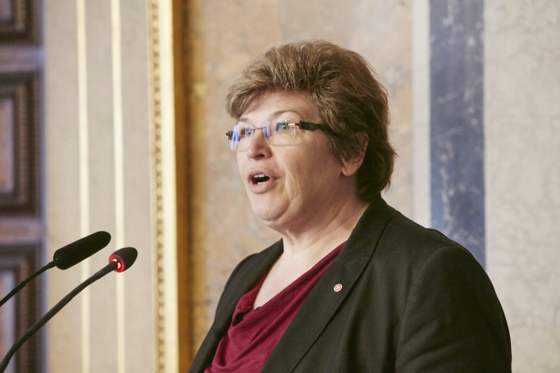 Wortmeldung von Christine Ecker Arbeiter-Samariterbund Österreich