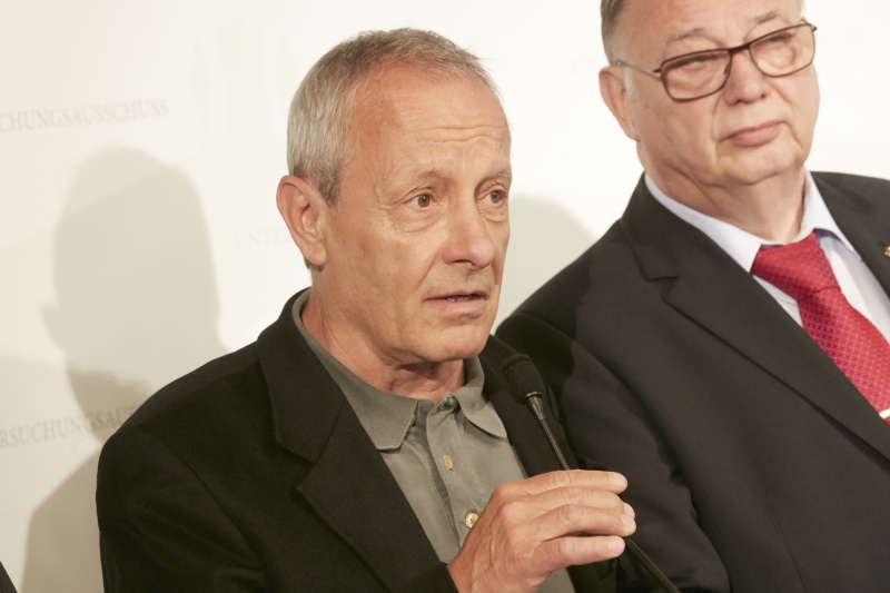 Nationalratsabgeordneter Peter Pilz (G) AM wORT