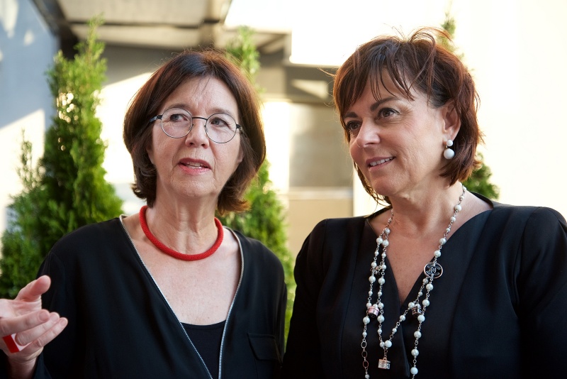 Christine Muttonen, President of the OSCE PA, Ms. Petra Oberrauner, Deputy Mayor of the City of Villach
