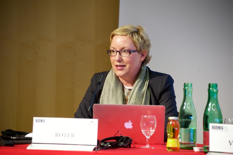 1st Session: National Parliaments potential in supporting national minorities: Ms. Petra Roter, University of Ljubljana, President of the Advisory Committee under the Framework Convention for the Protection of National Minorities