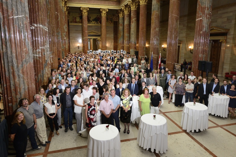 Abschiedsfoto mit allen TeilnehmerInnen der Veranstaltung