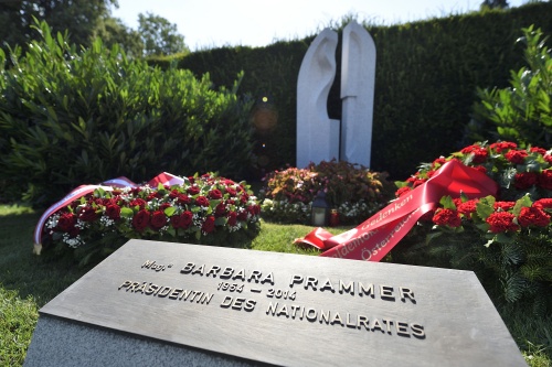 Grab der verstorbenen Nationalratspräsidentin Barbara Prammer