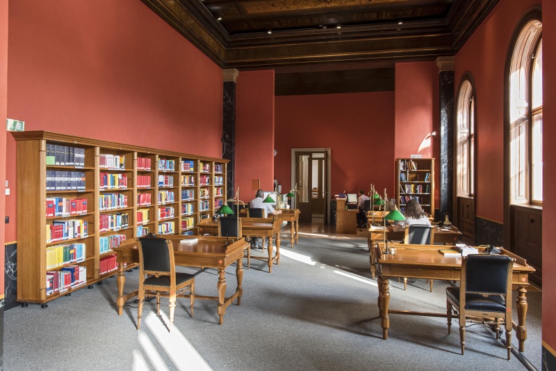 Der neue Lesesaal der Parlamentsbibliothek