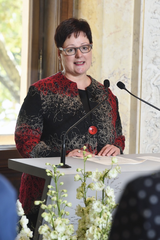 Dankesworte von der stellv. Generalsekretärin des Nationalfonds der Republik Österreich für Opfer des Nationalsozialismus Renate Stefanie Meissner