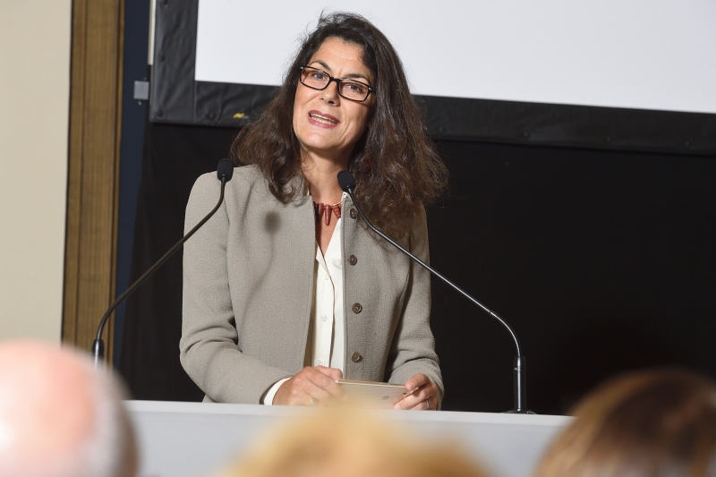 Executive Director International Press Institute Barbara Trionfi  am Wort