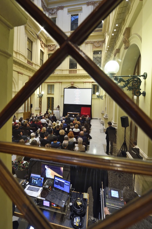 Blick Richtung VeranstaltungsteilnehmerInnen