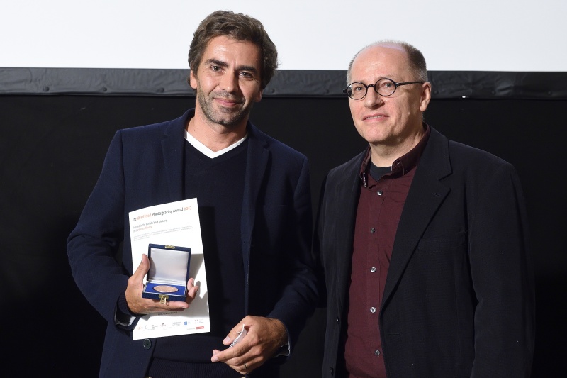 reisträger Yoann Cimier und Jurymitglied