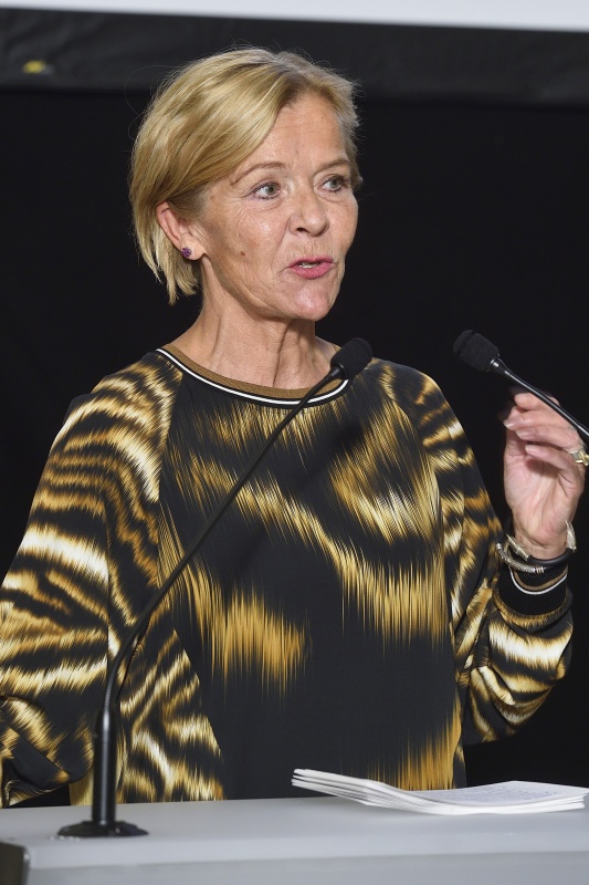 Executive Director Nobel Peace Center Liv Tørres am Wort