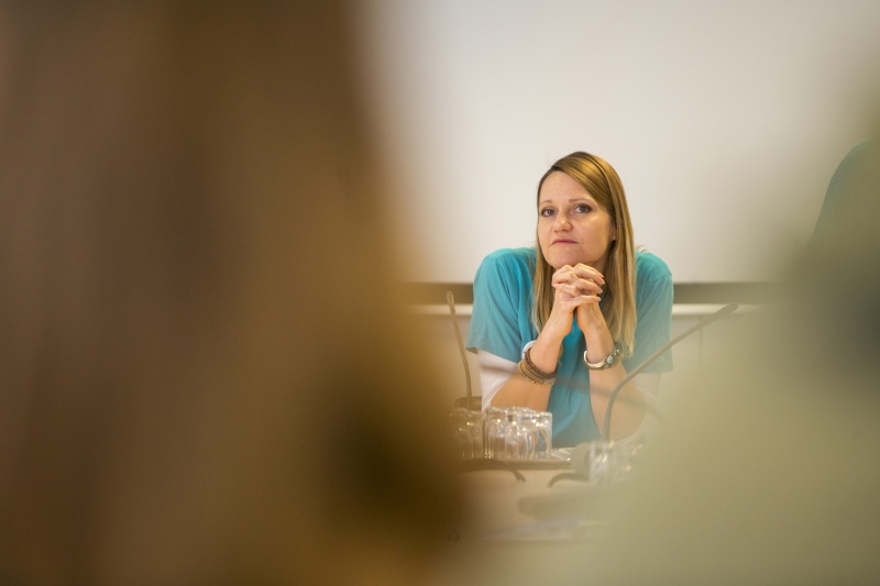 SchülerInnen informieren sich über den Weg eines Gesetzes von der Idee bis zur Verabschiedung