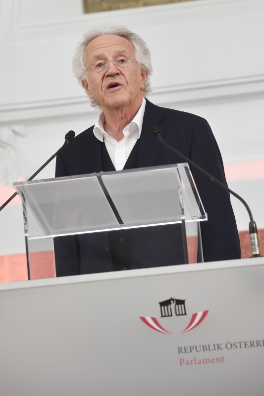 Lesung von Hermann Beil