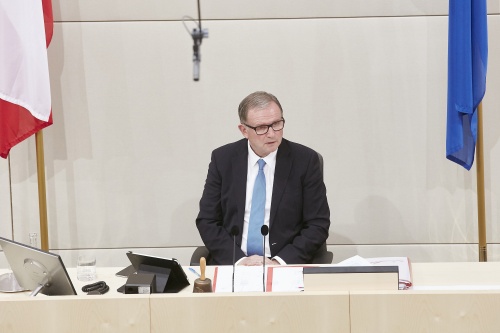 Am Präsidium Zweiter Nationalratspräsident Karlheinz Kopf (V)