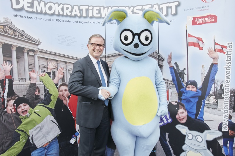 Zweiter Nationalratspräsident Karlheinz Kopf (V) mit Lesco