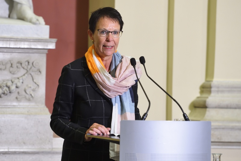 Dankesworte von Preisträgerin Birgit Sauer