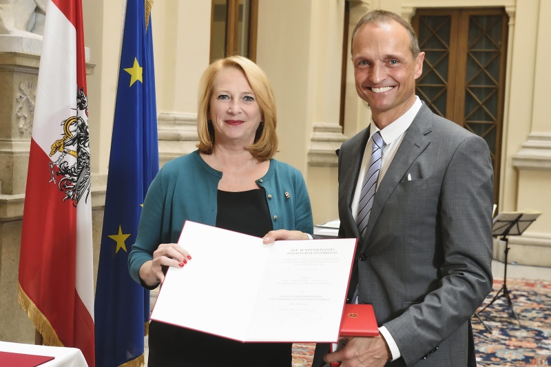 Von links: Nationalratspräsidentin Doris Bures (S), Nationalratsabgeordneter Wolfgang Gerstl (V)