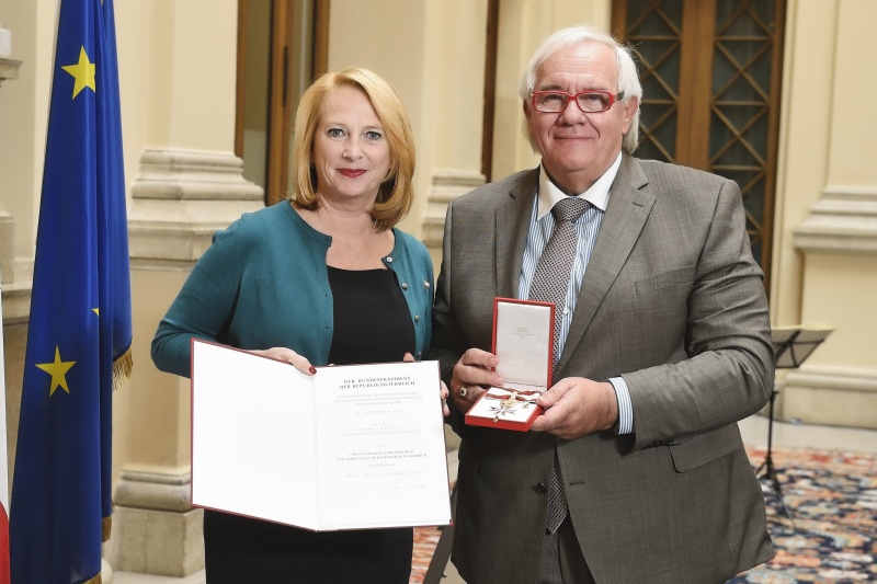 Von links: Nationalratspräsidentin Doris Bures (S), Nationalratsabgeordneter Anton Heinzl (S)