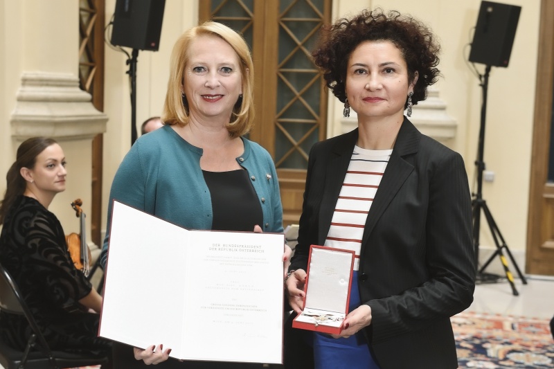 Von links: Nationalratspräsidentin Doris Bures (S), Nationalratsabgeordnete Alev Korun (G)