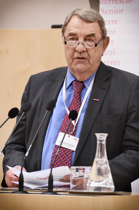 Vizepräsident der Wirtschaftskammer Richard Schenz am Wort