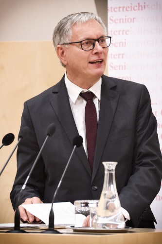 Sozialminister Alois Stöger (S) am Wort