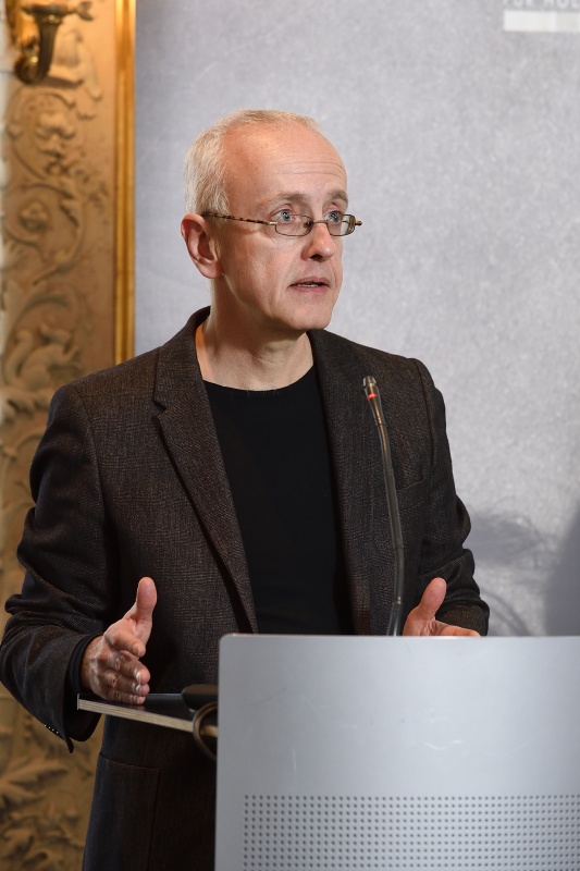 Keynote Speech durch Daniele Giglioli