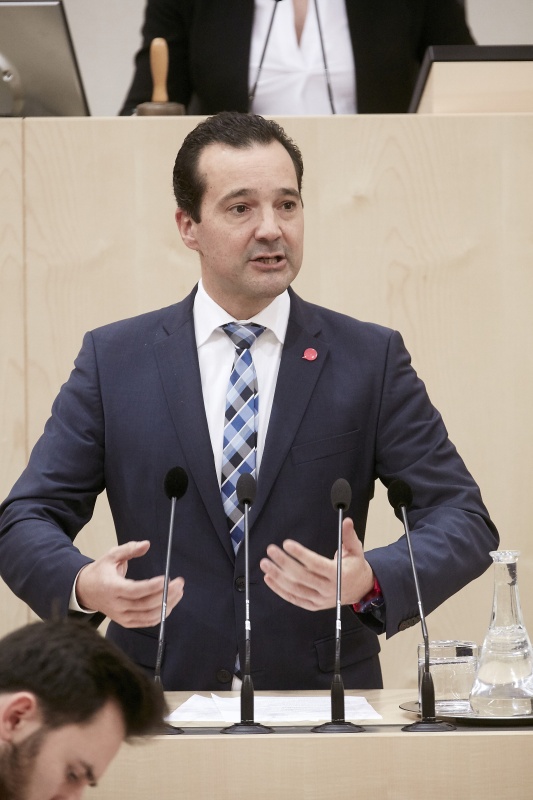 Nationalratsabgeordneter Gerald Loacker (N)