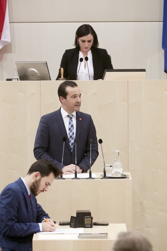 Nationalratsabgeordneter Gerald Loacker (N)