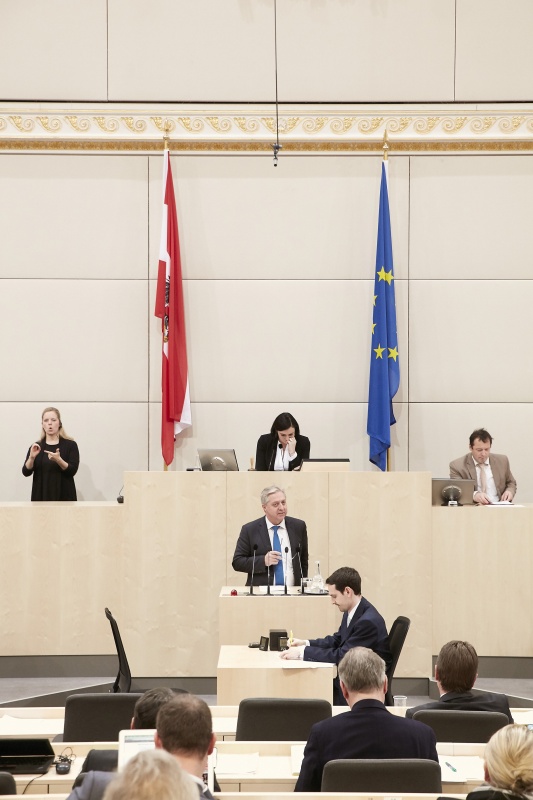 Nationalratsabgeordneter Werner Herbert (F)