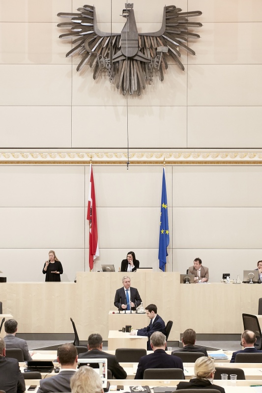 Nationalratsabgeordneter Werner Herbert (F)