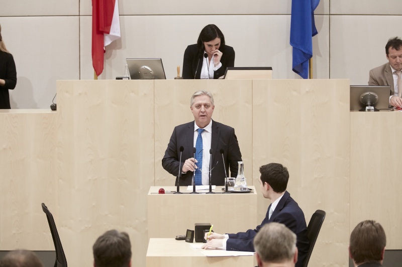 Nationalratsabgeordneter Werner Herbert (F)