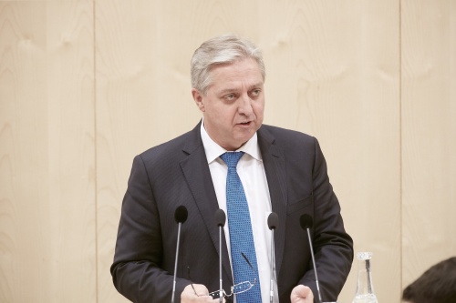 Nationalratsabgeordneter Werner Herbert (F)