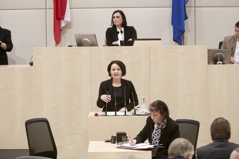 Nationalratsabgeordnete Cornelia Ecker (S)