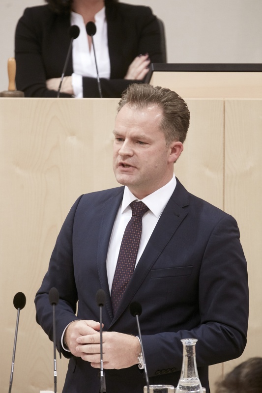 Nationalratsabgeordneter Walter Rauch (F)