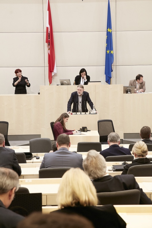 Natioanratsabgeordneter Alfred J. Noll (P)