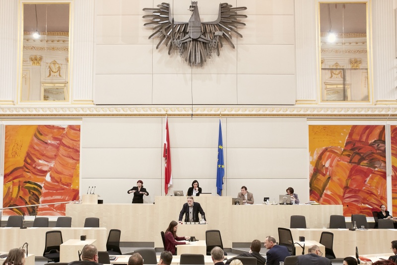 Natioanratsabgeordneter Alfred J. Noll (P)