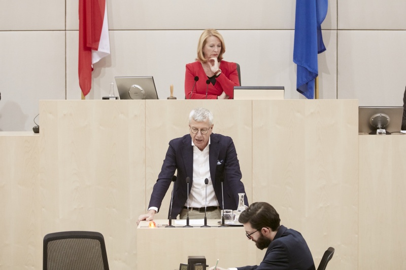 Nationalratsabgeordneter Bruno Rossmann (P)