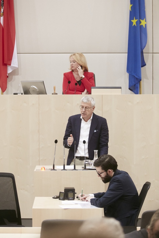 Nationalratsabgeordneter Bruno Rossmann (P)