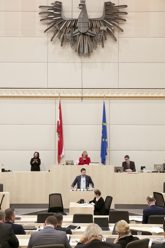 Nationalratsabgeordneter Michael Bernhard (N)